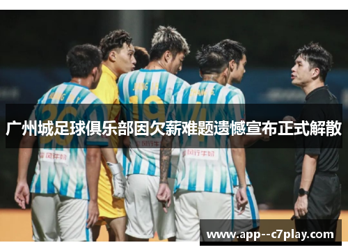 广州城足球俱乐部因欠薪难题遗憾宣布正式解散